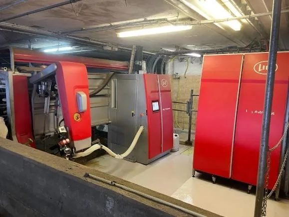 Der LELY Astronaut 5 Melkroboter im Stall